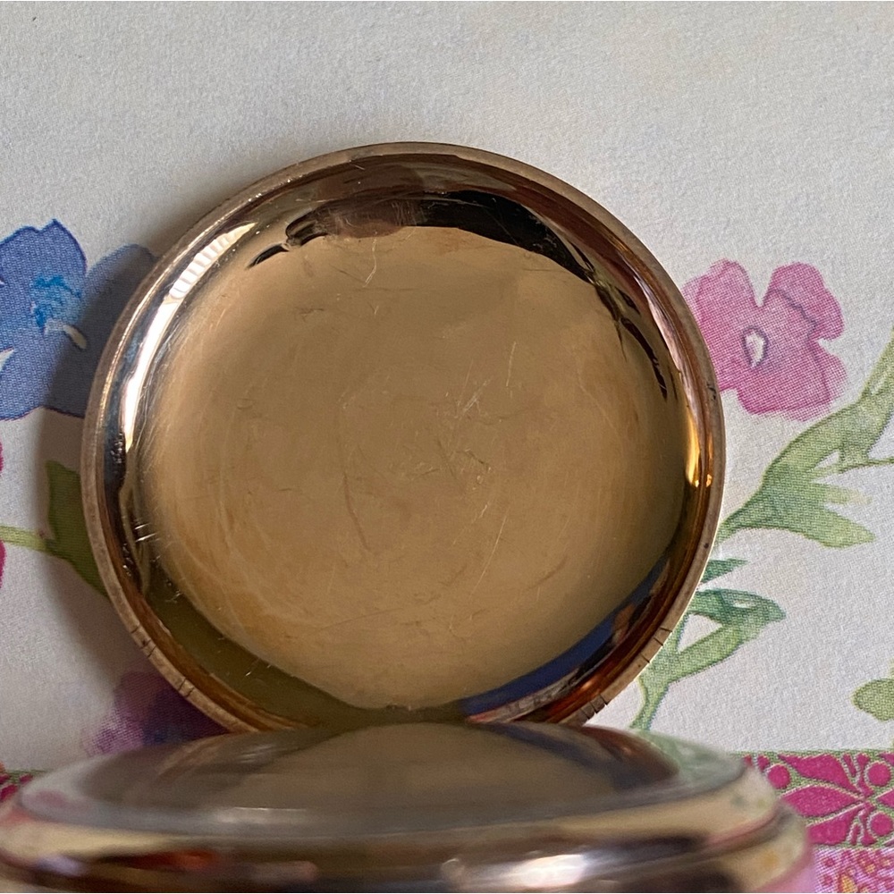 Rare 122yr.Old Solid 14K Gold Diamond Case Elgin 7J Moon&Star Pocket Watch. Runs - Picture 8 of 17